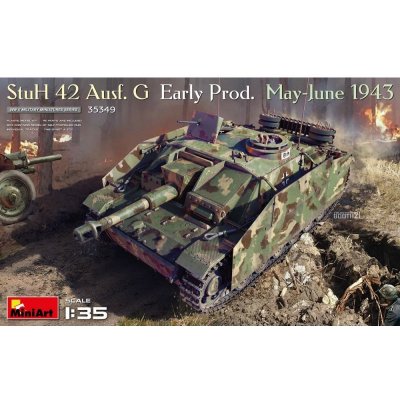 MiniArt StuH 42 Ausf. G Early Prod. May-June 1943 35349 1:35 – Hledejceny.cz