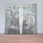 Sablio Záclony Zaklínač V mlze: 2ks 150x250cm – Hledejceny.cz