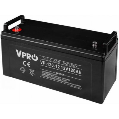 VOLT POLSKA VPRO 12V 120Ah – Zboží Živě