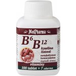 MedPharma B6 B12+kyselina listová 107 kapslí – Hledejceny.cz
