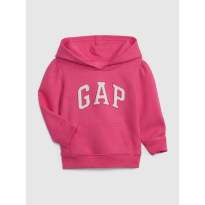 GAP dětská mikina Logo hoodie Růžová – Zbozi.Blesk.cz