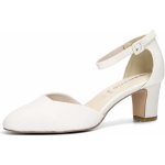 Tamaris bílé elegantní lodičky White Matt 1 22414 20 – Sleviste.cz