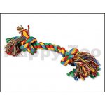 Dog Fantasy Uzel bavlněný barevný 2 knoty 20 cm – Zboží Dáma