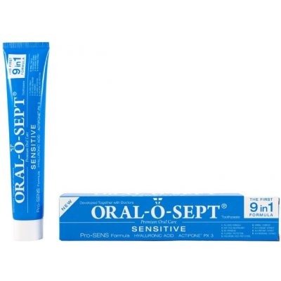 Oral-o-sept sensitive zubní pasta 75ml