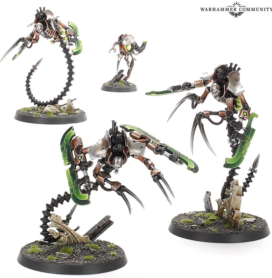 GW Warhammer Necrons: Ophydian Destroyers