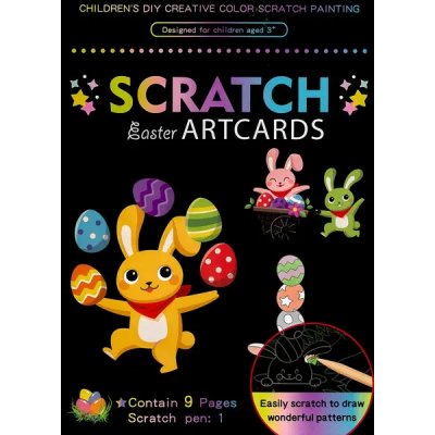 Obrázek škrabací Mark 9 ks 13 velikonoce – Zboží Dáma