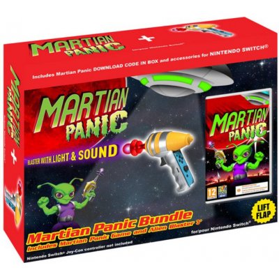Martian Panic Game and Blaster – Zboží Živě