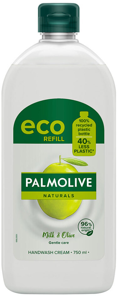 Palmolive Naturals Olive Milk tekuté mýdlo náhradní náplň 750 ml od 62 Kč -  Heureka.cz
