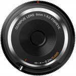 Olympus OM SYSTEM objektiv M.Zuiko 9 mm f8 black V335530BW000 – Hledejceny.cz