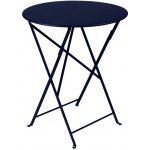 Fermob Bistro 60 cm tmavě modrý kovový skládací stůl – Hledejceny.cz