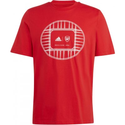 adidas tričko ARSENAL FC Graphic Tee red – Zboží Mobilmania