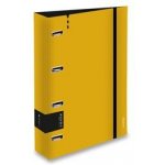Karton P+P Karton Verde 4-kroužkový pořadač s gumičkou A4 30 mm hořčicový D30 2-687 30 mm – Zboží Živě