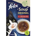 Felix Soup Hovězí, kuře, jehně 6 x 48 g – Hledejceny.cz