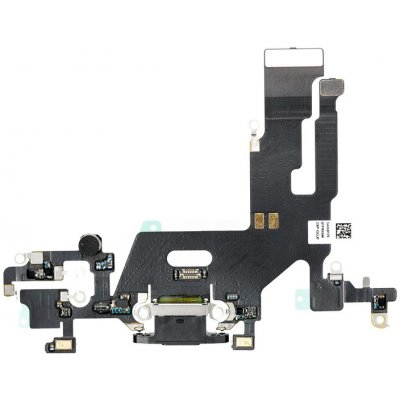 iPhone 11 - dock nabíjecí spodní flex konektor (black)