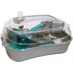 Rosewood Klec hlod. křeček plast Abode stříbrá/zelená 55 x 39 x 26,5 cm – Hledejceny.cz