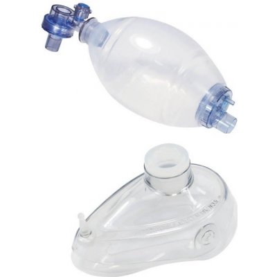 AERObag Resuscitační set 3 - ® (silikon) Vak dospělý, maska vel. 3 – Zboží Mobilmania
