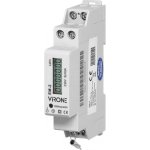 1-fázový indikátor spotřeby elektrické energie, 40A, pulzní výstup, 1 modul, DIN TH-35mm – Hledejceny.cz