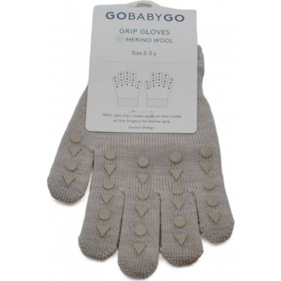 Dětské merino rukavice GOBABYGO prstové sv. šedá – Hledejceny.cz