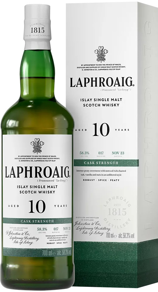 Laphroaig Cask Strength Batch 17 10y 58,3% 0,7 l (karton)