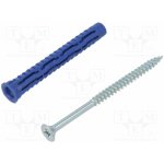 RAWLPLUG 4ALL-08065+5080 Hmoždinka; se šroubem; 8x65; ocel; 4ALL; 50ks; 8mm; kartónové – Hledejceny.cz