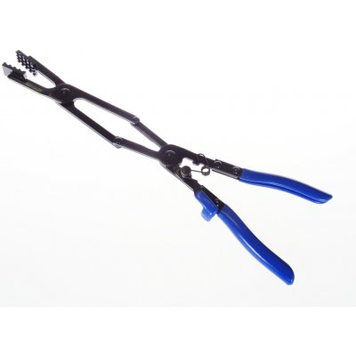 Kleště na hadicové spony rovné, extra dlouhé 430 mm s dvojitým kloubem - QUATROS QS24113 – Zboží Mobilmania