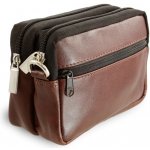 Kožená dokladová etue 611-6207A-40/60 Hnědá – Hledejceny.cz