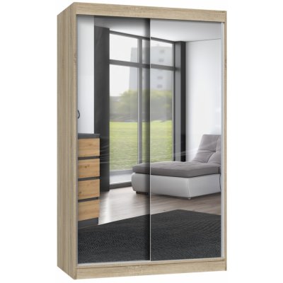 TP Living IGA 120 cm se 2 zrcadly dub sonoma