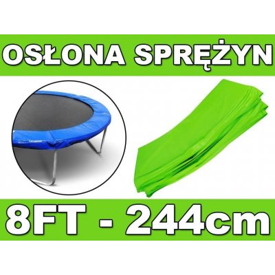 RKToys kryt pružin na trampolínu 244 cm Zelená – Zboží Dáma