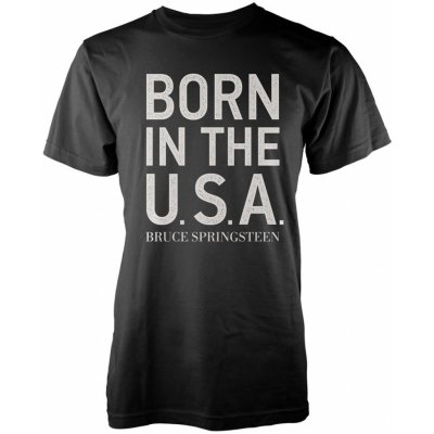 Bruce Springsteen tričko Born In The Usa černá – Hledejceny.cz