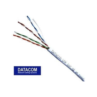 Datacom 1107 cat.5e, drát, 305m, bílý