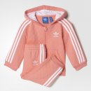 Adidas dětská souprava Fl Qlt Hfl růžová