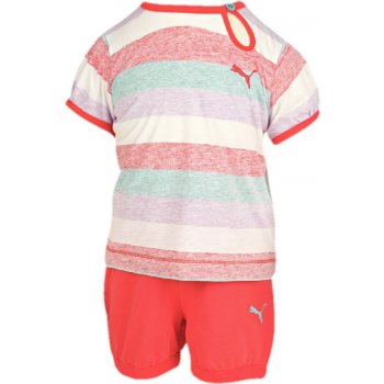 Puma Basic Girls set růžová