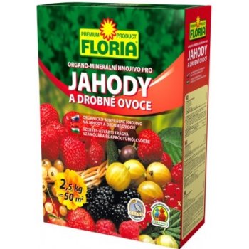 NohelGarden Hnojivo FLORIA organo-minerální na jahody 2,5kg