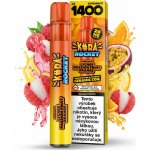 Kurwa Rocket Lychee Passion Fruit Orange Ice 20 mg 1 200 potahů – Zboží Dáma