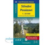 Střední Posázaví 1:50 000 turist. mapa – Hledejceny.cz