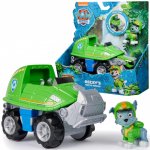 SPIN MASTER Tlapková Patrola Aqua Pups set záchranářské vozidlo + figurka Rocky – Zboží Mobilmania