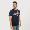 Pánské tričko s potiskem 47 Brand tričko Washington Capitals Imprint Echo Tee