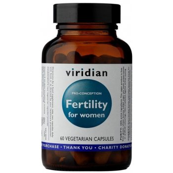 Viridian Fertility for Women 60 kapslí