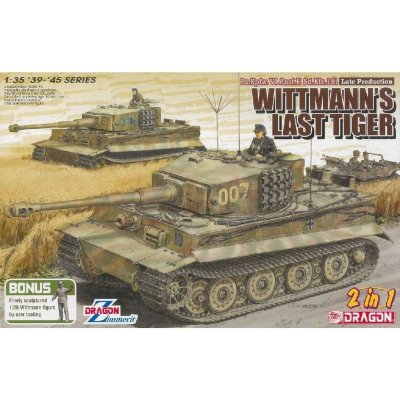 Dragon Model Kit Pz.Kpfw.VI Ausf.E Tiger I. 007 poslední tank Michaela Wittmanna 6800 1:35 – Zboží Mobilmania