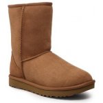 Ugg sněhule W Classic Short II 1016223 hnědá – Hledejceny.cz