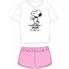 Dětské pyžamo a košilka Dívčí pyžamo Snoopy 5204570 bílá růžové
