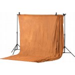 Textilní fotografické pozadí FreePower M030 3x3 m, mačkací muslin – Zboží Živě