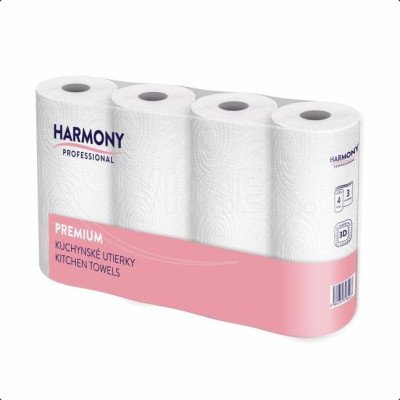 Harmony Professional kuchyňské utěrky 3 vrstvé 4 ks – Zbozi.Blesk.cz