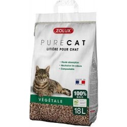 Zolux Purecat Wooden Pellets 18 l