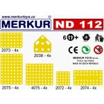 Merkur ND 112 Plastové desky velké 24ks – Zboží Živě