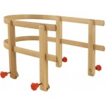 Drewmax opěrka na sáně z masivní borovice AD302 35 x 38 x 17 cm – Zboží Dáma