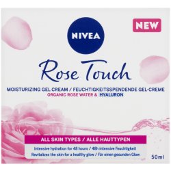 Nivea Rose Touch hydratační denní krém 50 ml