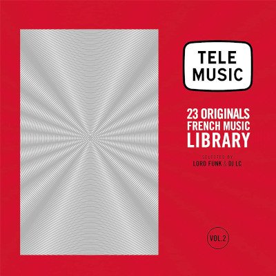 Various Artists - Tele Music - 23 Classics French Music Library, Vol. 2 LP