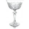 Sklenice Bohemia Crystal Broušené sklenice na šampaňské 6 x 180 ml