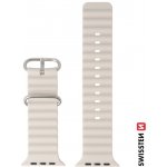 Swissten řemínek pro Apple Watch silikonový - marine straps 42 44 45 49 mm kamenně šedý 46000403 – Hledejceny.cz